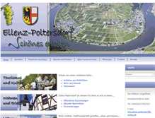Tablet Screenshot of ellenz-poltersdorf.de